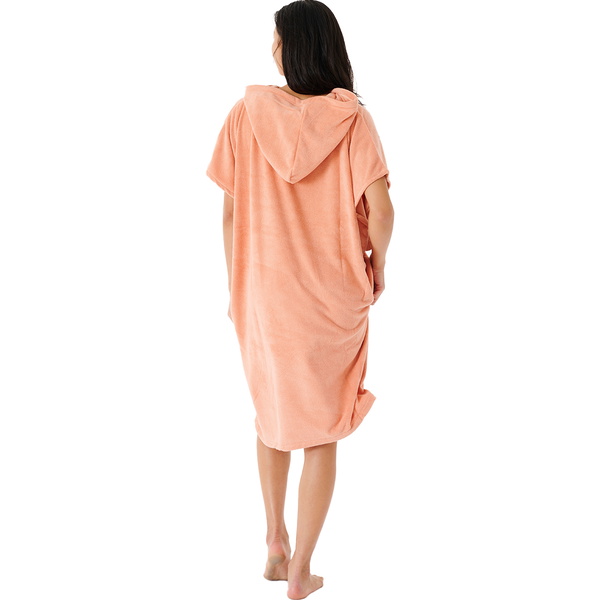 2023 Rip Curl Womens Script Change Robe / Poncho GTWFM1 - Dusty Coral